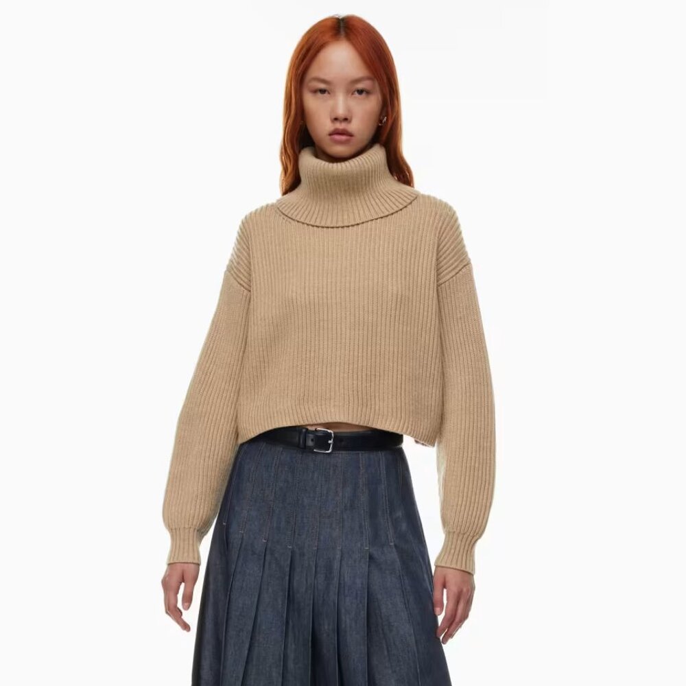 NWT Maroon Babaton Guell Sweater size XS